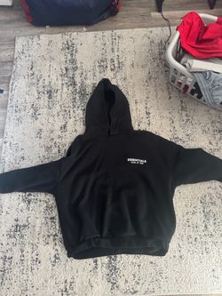 Fear of God Essentials Black Hoodie