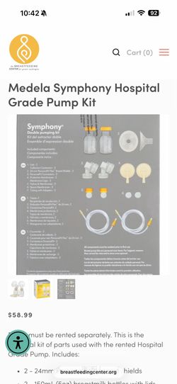 “NEW!” Medela pumping parts