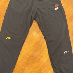 Nike Sportswear Club Fleece Jogger Sweat Pants Men Xxl  Embroidered DD4676-010