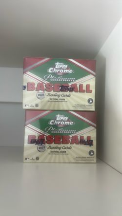 Topps Chrome Platinum Baseball Blaster Box