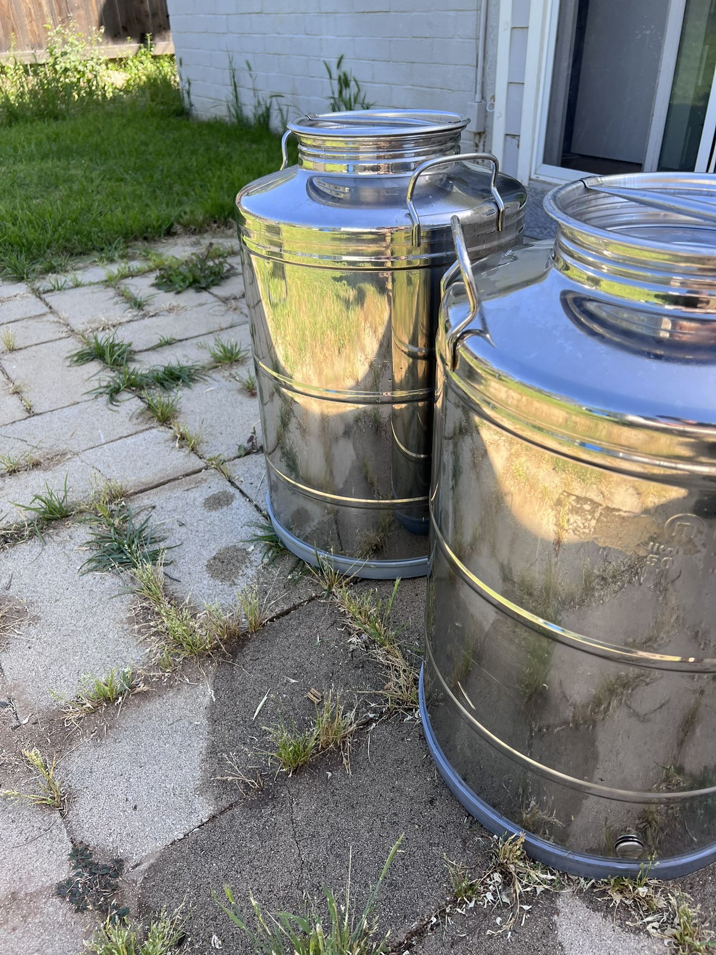 Fusti Tanks 50Liters Each
