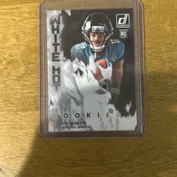 Travis Hunter White Hot Rookie Card 