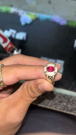 14k Birthstone ring
