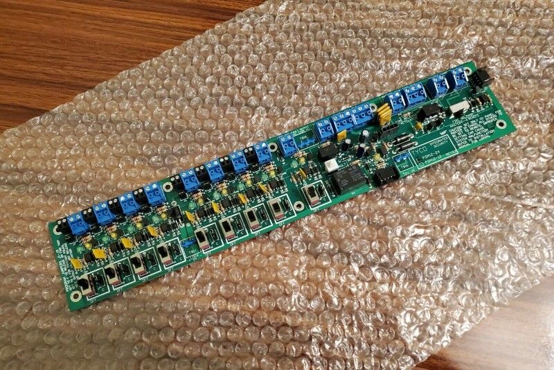 E301546 Module Tyco PDM12/24 Security Services & Technologies Power Control Board ...