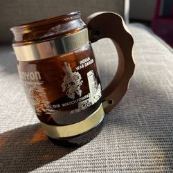 Vintage grand canyon barrel mug 