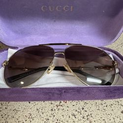 Gucci Aviator shades