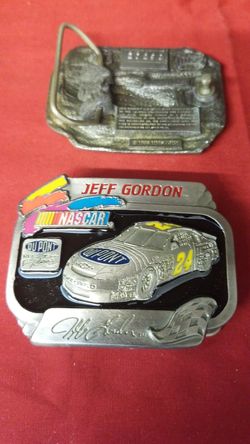 Jeff Gordon belt buckle