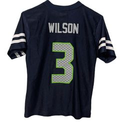 Russell Wilson Jersey Youth Medium 10/12 Seattle Seahawks NFL On Field #3 Sports