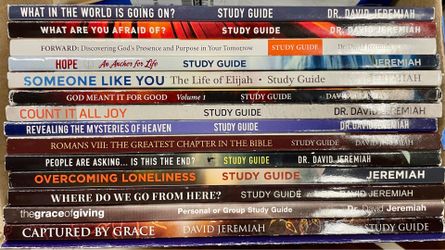 14 David Jeremiah Study Guide Lot