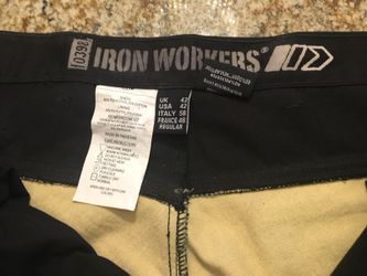 BILT IRON WORKERS Motorcycle Cargo Pants - Black