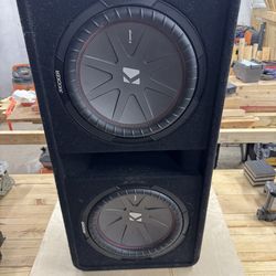 Kicker Dual 12” Subwoofers
