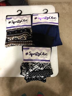 Women’s fleece lined leggings and jogger