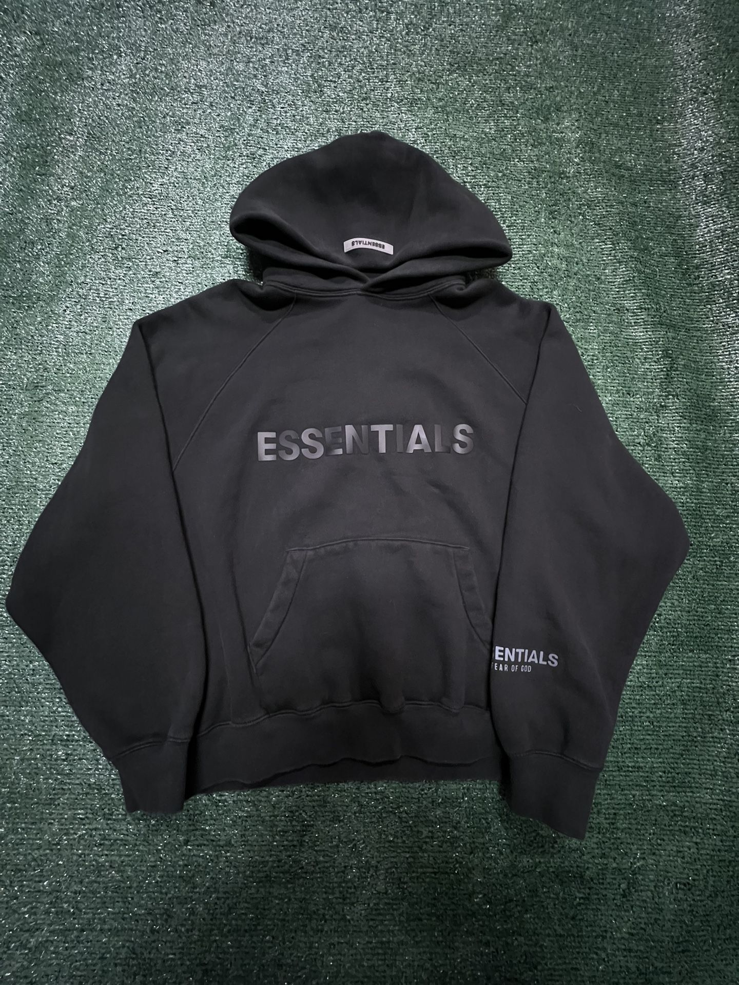 Essentials Black Hoodie
