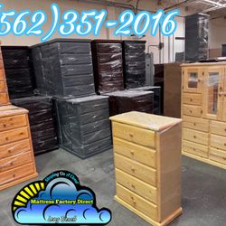 Five Drawer Natural Pinewood Chest Cajonera Comoda Nueva 