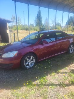 Pontiac G6 2009 color red