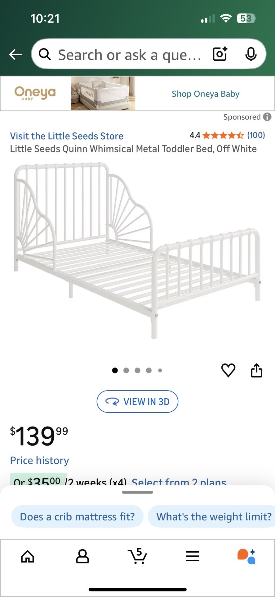 IKEA Bed