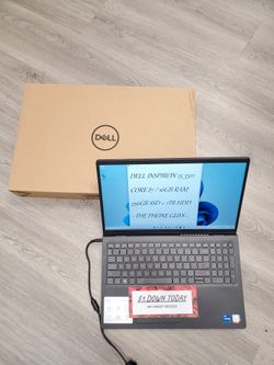 Dell Inspiron 15 Laptop - $1 DOWN TODAY, NO CREDIT NEEDED