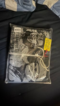 Grey assali hoodie large