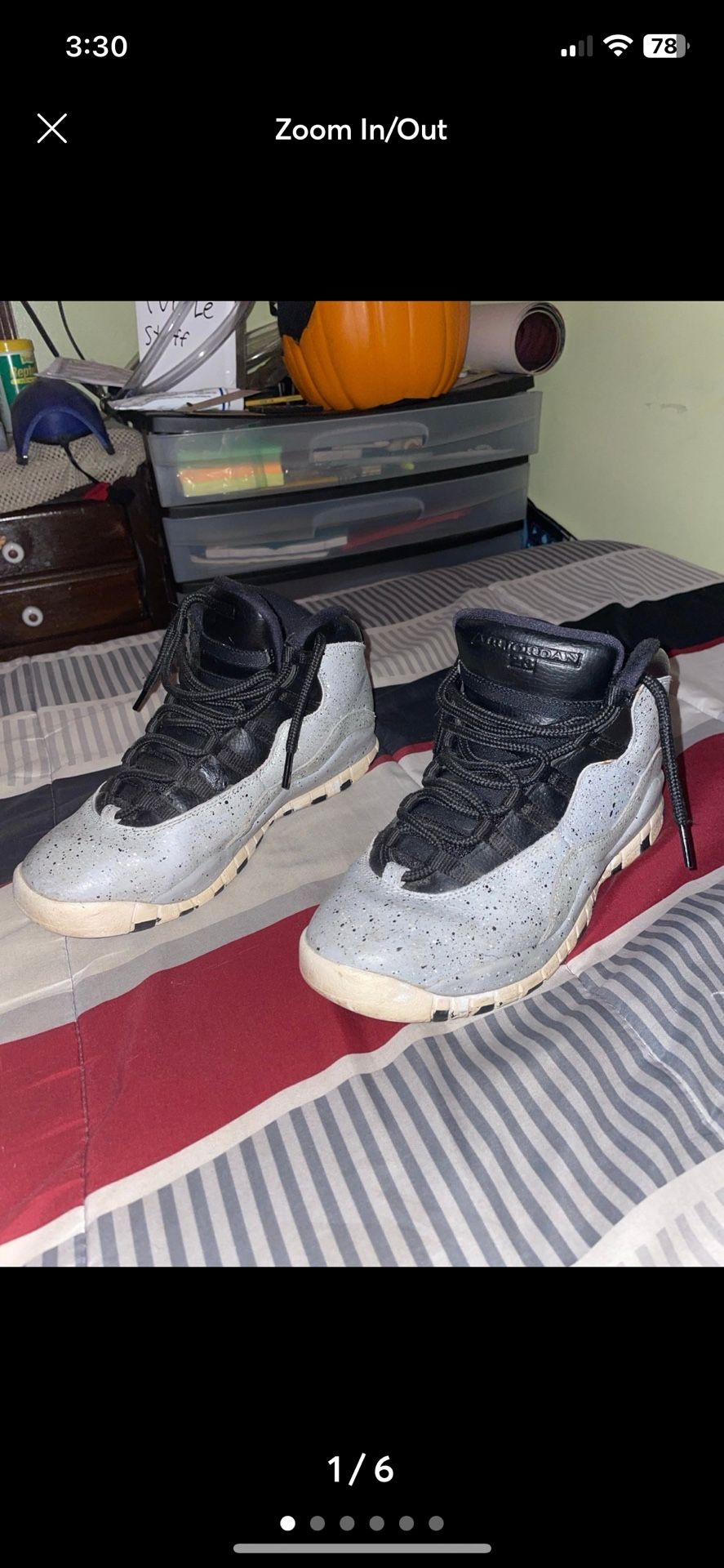 Jordan 10 Retro ‘Cement’ 2018