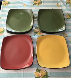 Corelle Hearthstone Square Dinner Plates 15 pieces see details