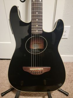 Fender Stratacoustic Guitar Fender Hard Case for Sale in Tacoma