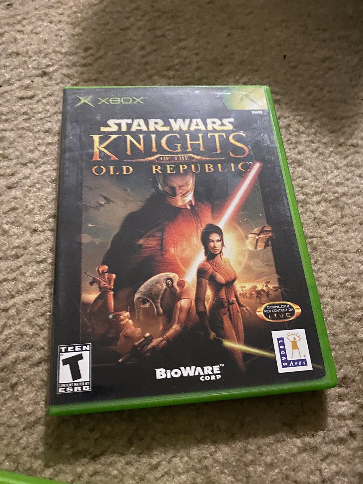 Star Wars Knights Old Republic Original Xbox
