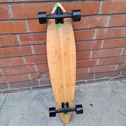 $65 (Cash Only) Bamboo Skateboard. Price is FIRM. 