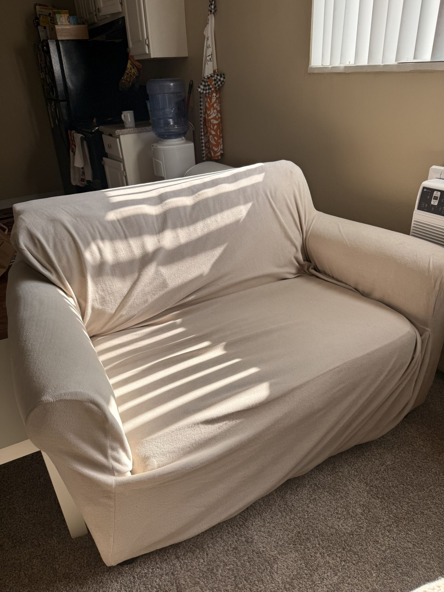Wide Chair With A Single Bed And Ottoman With Storage