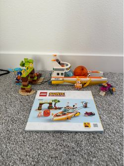 Lego Sonic The Hedgehog Tails Adventure Boat 76997 with Manual