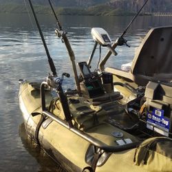  - Colorado Pontoon Fishing Raft W/ Trailor 