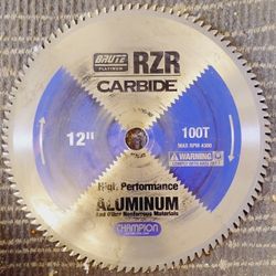 BRUTE RZR 12 inch 100 T carbide blade