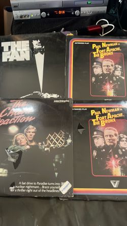 4 laser disc all New $20 for all