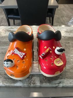10M/12W Pringles Crocs Red/Orange