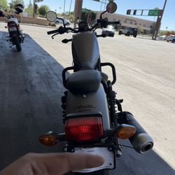 Honda Rebel (contact info removed) Silver 