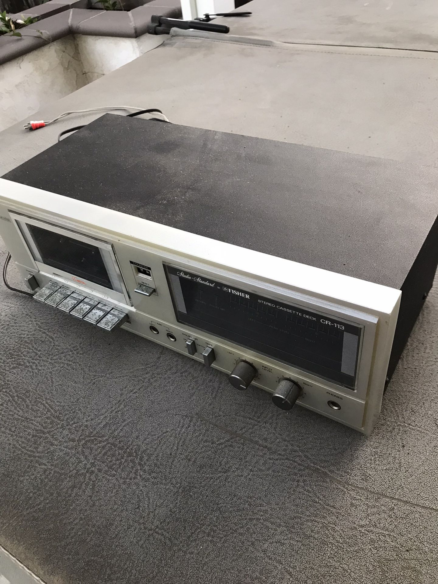 Fisher Cassett Player/Recorder
