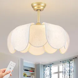 Brand new! Boho Gold Chandelier Flower Ceiling Fan with Lights and Remote Control
with 6 Speeds,Reversible Motor Modern Fandelier for Kitchen Island,