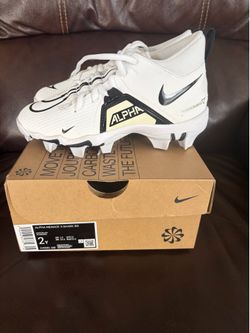Nike cleats used once practically new.