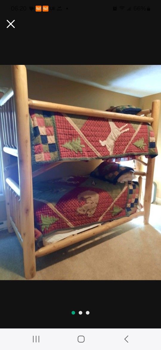 Rustic Bunk Beds