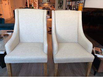 Two Beige Chairs