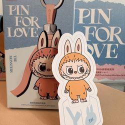LETTER Y THE MONSTERS Pin for Love Series-Vinyl Plush Pendant ✅IN STOCK ✅