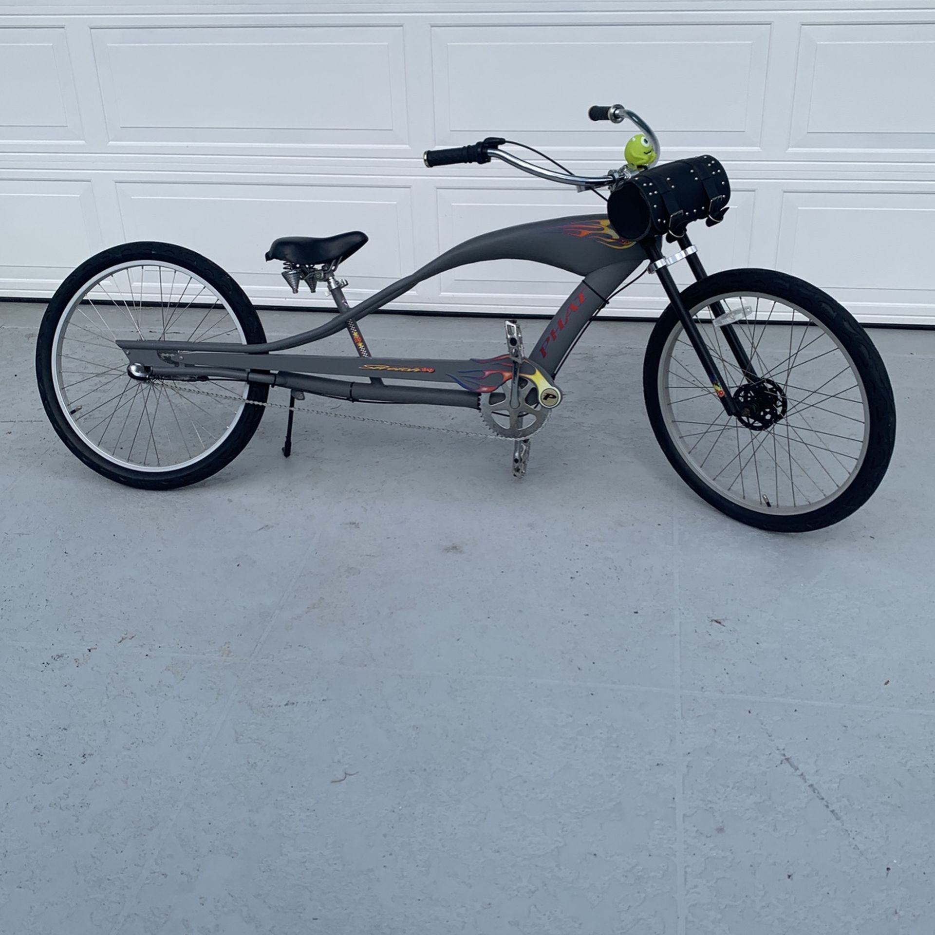Gray in color PHAT stretched beach cruiser for sale