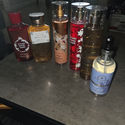 Bath And Body Shower Gel And Sprays