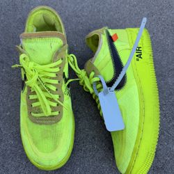 Nike x Off-White Air Force 1 Low “Volt” - Women’s 8 / Men’s 6