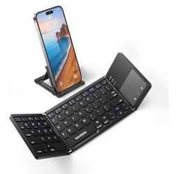 New Foldable Wireless Keyboard With Touchpad