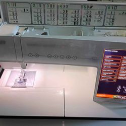 Pfaff Creative Sensation Pro & 150 Embroidery threads