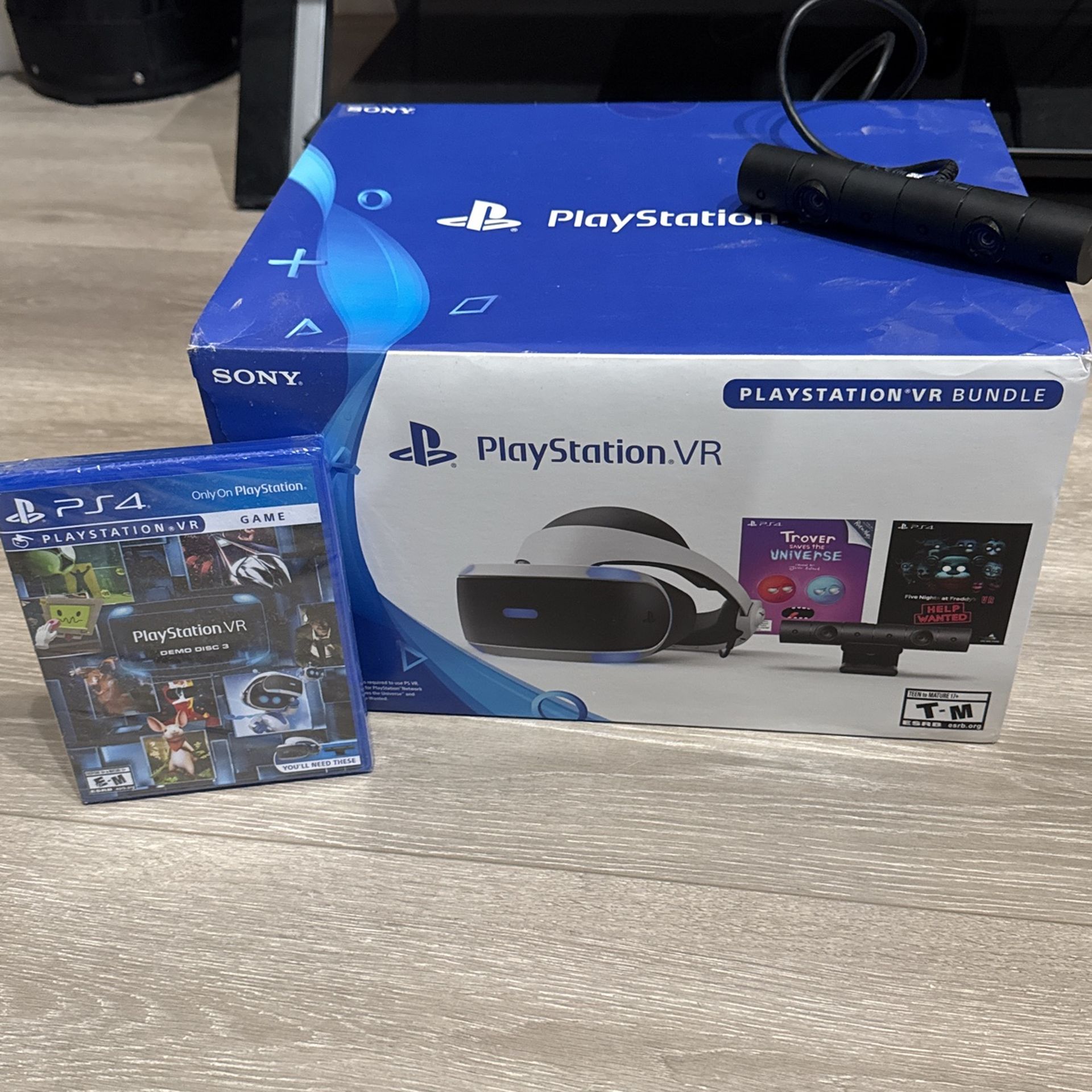 Sony PlayStation VR Bundle for PS4 – Headset, Camera, And Controllers