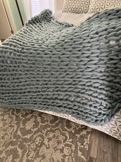 Handmade Yarn Blanket