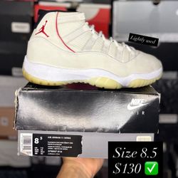 Size 8.5M - Jordan 11 “Platinum Tint”