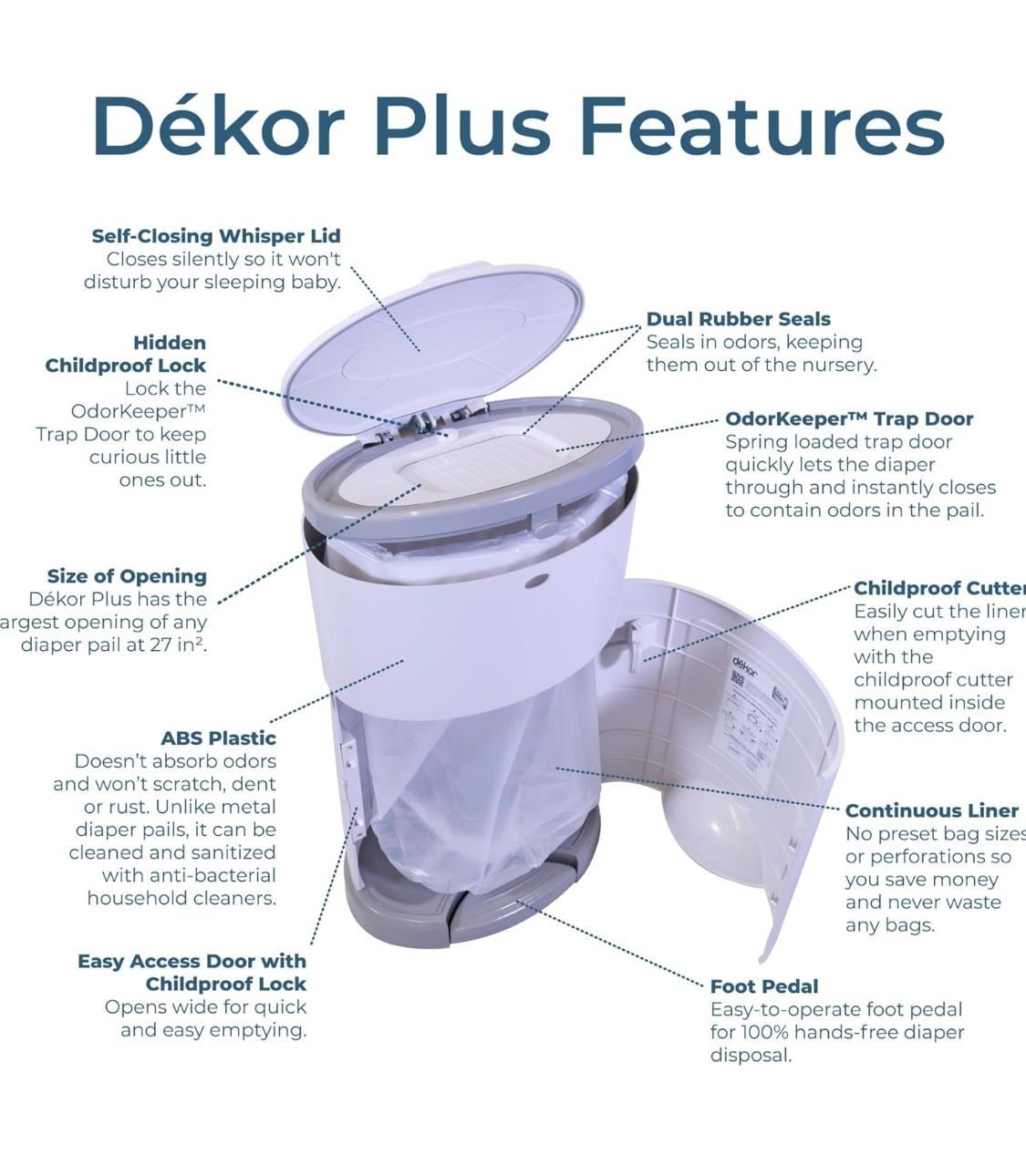 Diaper Pail Dekor