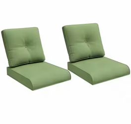 22 in. x 24 in. 2-Piece Outdoor Patio Replacement Cushion